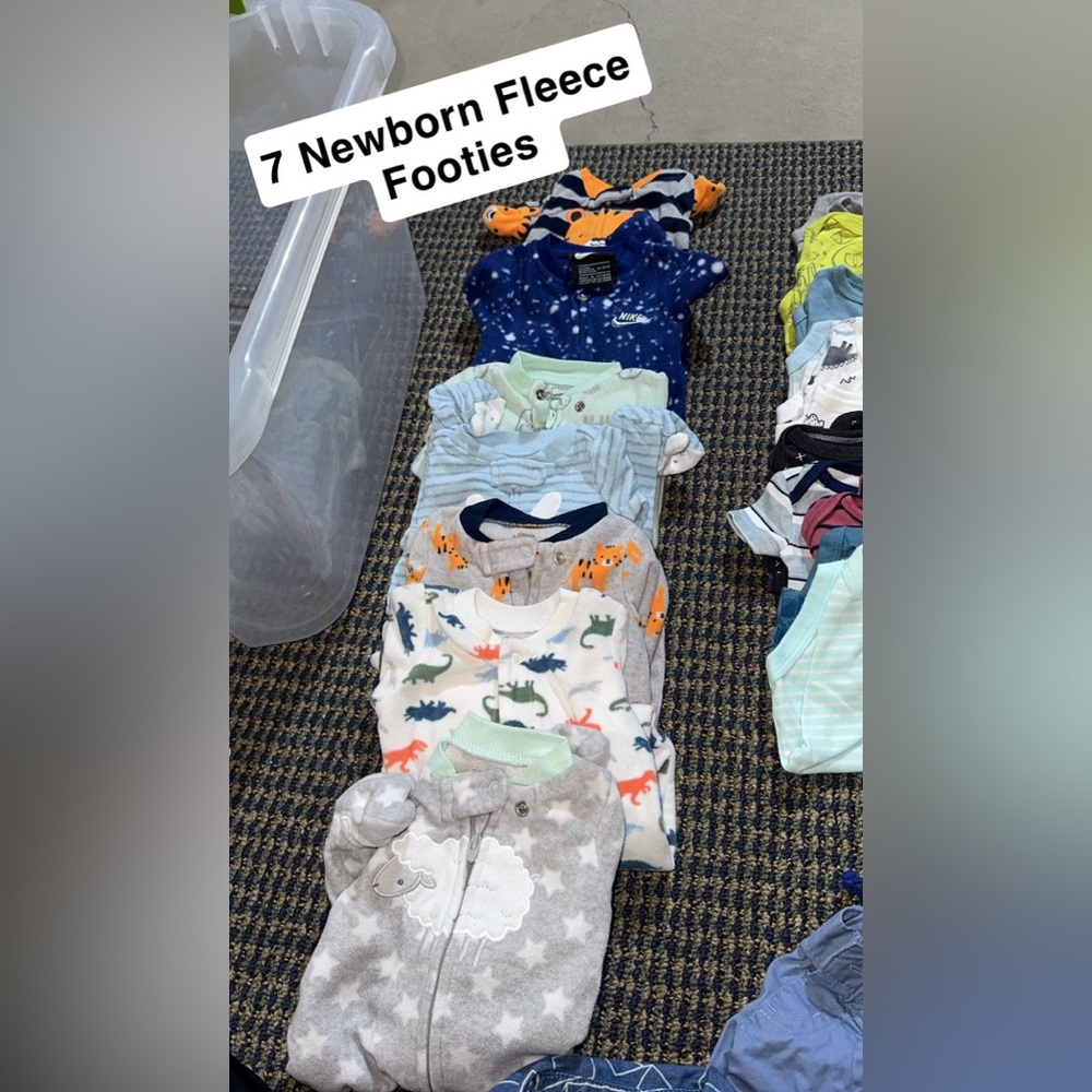 Nike Blue Starry Baby Onesie